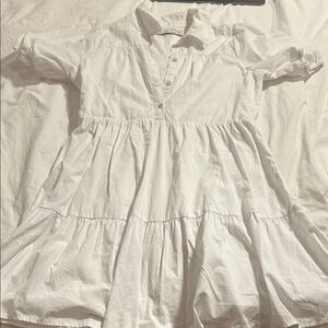 Charming White Kids Dress